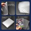 imageJohnBee Card Sleeves  3quotx4quot Hard Plastic Top Loaders for Cards  Trading Card Sleeve ampamp Baseball Card Holder  Premium Topload Ablum Photocard Holder for Sports Game ampamp Kpop Cards Only 100 Hard200 Hard Sleeves  200 Soft Sleeves