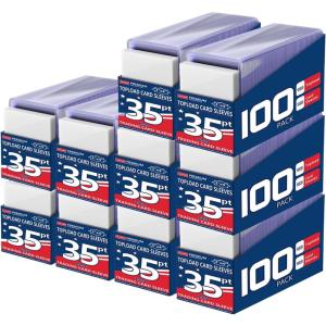 imageJohnBee Card Sleeves  3quotx4quot Hard Plastic Top Loaders for Cards  Trading Card Sleeve ampamp Baseball Card Holder  Premium Topload Ablum Photocard Holder for Sports Game ampamp Kpop Cards Only 100 Hard1000 Hard Sleeves  1000 Soft Sleeves