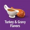 imagePurina Friskies Cat Treats Party Mix Gravylicious Crunch Turkey and Gravy Flavors  Pack of 6 6 oz Pouches21 Ounce Pack of 10