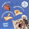 imagePurina Friskies Gravy Wet Cat Food Variety Pack Shreds With Beef With Chicken and Turkey and Cheese Dinner  Pack of 24 55 oz Cans