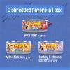 imagePurina Friskies Gravy Wet Cat Food Variety Pack Shreds With Beef With Chicken and Turkey and Cheese Dinner  Pack of 24 55 oz Cans