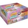 imagePurina Friskies Gravy Wet Cat Food Variety Pack Shreds With Beef With Chicken and Turkey and Cheese Dinner  Pack of 24 55 oz Cans