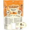 imagePurina Friskies Made in USA Facilities Natural Cat Treats Party Mix Natural Yums With Pumpkin  6 6 oz Pouches