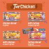 imagePurina Friskies Wet Cat Food Gravy Variety Pack TurChicken Extra Gravy Chunky Meaty Bits and Prime Filets  48 ct CanVariety Pack TurChicken