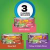 imagePurina Friskies Wet Cat Food Pate Variety Pack Salmon Dinner Turkey and Giblets Dinner and Mixed Grill  2 Packs of 12 55 oz Cans