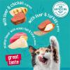 imagePurina Friskies Wet Cat Food Variety Pack Tasty Treasures Prime Filets With Ocean Fish and Tuna With Chicken and With Turkey  Pack of 12 55 oz Cans