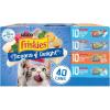 imageFriskies Purina Wet Cat Food Variety Pack Oceans of Delight Flaked and Prime Filets  48 ct Can55 Ounce Pack of 40
