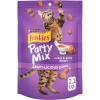 imagePurina Friskies Cat Treats Party Mix Gravylicious Crunch Turkey and Gravy Flavors  Pack of 6 6 oz Pouches21 Ounce Pack of 10