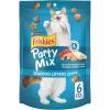 imagePurina Friskies Cat Treats Party Mix Seafood Lovers Crunch  Pack of 6 6 oz Pouches6 Ounce Pack of 6
