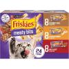 imagePurina Friskies Gravy Wet Cat Food Variety Pack Meaty Bits  Pack of 24 55 oz Cans