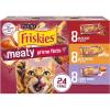 imagePurina Friskies Gravy Wet Cat Food Variety Pack Prime Filets Meaty Favorites  Pack of 24 55 oz Cans
