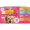 imagePurina Friskies Gravy Wet Cat Food Variety Pack Surfin and Turfin Prime Filets Favorites  Pack of 40 55 oz CansChicken  Ocean Whitefish  Tuna  Salmon  Beef  Chicken  Tuna