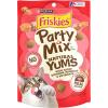 imagePurina Friskies Natural Cat Treats Party Mix Natural Yums With Real Chicken ampamp Vitamins Minerals ampamp Nutrients  Pack of 6 6 oz PouchesSalmon