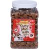 imagePurina Friskies Natural Cat Treats Party Mix Natural Yums With Real Salmon and Vitamins Minerals ampamp Nutrients  Pack of 10 21 Oz Pouches125 Pound Pack of 1