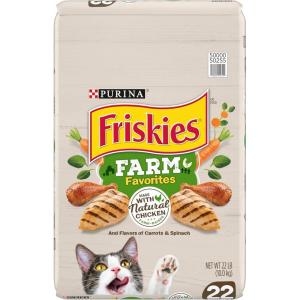 imagePurina Friskies Dry Cat Food Farm Favorites With Chicken  22 lb Bag