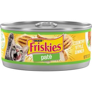 imagePurina Friskies Wet Cat Food Pate Country Style Dinner  Pack of 24 55 oz CansChicken