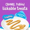 imagePurina Friskies Lil Lickables with Tuna Lickable Cat Treats  Pack of 4 32 ct Cartons