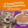 imagePurina Friskies Pureed Cat Food Topper Lil Shakes With Enticing Chicken Lickable Cat Treats  Pack of 16 155 oz Pouches