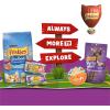 imagePurina Friskies Pureed Cat Food Topper Lil Shakes With Enticing Chicken Lickable Cat Treats  Pack of 16 155 oz Pouches