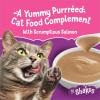 imagePurina Friskies Pureed Cat Food Topper Lil Shakes With Scrumptious Salmon Lickable Cat Treats  Pack of 16 155 oz Pouches