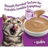 imagePurina Friskies Pureed Cat Food Topper Lil Shakes With Scrumptious Salmon Lickable Cat Treats  Pack of 16 155 oz Pouches