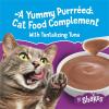 imagePurina Friskies Pureed Cat Food Topper Lil Shakes With Tantalizing Tuna Lickable Cat Treats  Pack of 16 155 oz Pouches