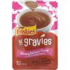 imagePurina Friskies Lil Gravies Savory Salmon Flavor Cat Food Complement Lickable Cat Treats  Pack of 16 155 oz Pouches