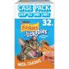 imagePurina Friskies Lil Lickables with Chicken Lickable Cat Treats  16 oz Pack of 32