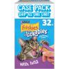 imagePurina Friskies Lil Lickables with Tuna Lickable Cat Treats  Pack of 4 32 ct Cartons