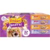imagePurina Friskies Gravy Wet Cat Food Variety Pack Poultry Shreds Meaty Bits and Prime Filets  Pack of 32 55 oz Cans