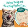 imageLickable grain free cat treats made with real tuna and intended as a complement to your senior cats complete and balanced diet  Pack of 8 12 oz Tubs