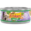 imagePurina Friskies Indoor Cat Food Meaty Bits Homestyle Turkey Dinner With Garden Greens in Gravy  Pack of 24 55 oz Cans