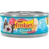 imagePurina Friskies Wet Cat Food Tasty Treasures With Ocean Fish and Tuna in Sauce Scallop Flavor  Pack of 24 55 oz Cans