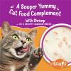 imagePurina Friskies Grain Free Lickable Cat Food Toppers Lil Soups With Shrimp in a Velvety Chicken Broth  Pack of 8 12 oz Cups