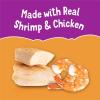 imagePurina Friskies Grain Free Lickable Cat Food Toppers Lil Soups With Shrimp in a Velvety Chicken Broth  Pack of 8 12 oz Cups
