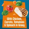 imagePurina Friskies Fully Loadd Wet Food for Cats with Chicken Carrots Tomatoes and Spinach in Gravy  55 Ounce Pack of 24
