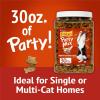 imagePurina Friskies Party Mix GravyLiciousCrunch Chicken and Gravy FlavorsCat Treats  30 oz Canister