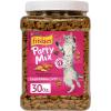 imagePurina Friskies Party Mix California CrunchwithChicken and Flavors of Turkey and BaconCat Treats  30 oz Canister