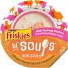 imagePurina Friskies Grain Free Lickable Cat Food Toppers Lil Soups With Sockeye Salmon in Chicken Broth  Pack of 8 12 oz Cups12 Ounce Pack of 8